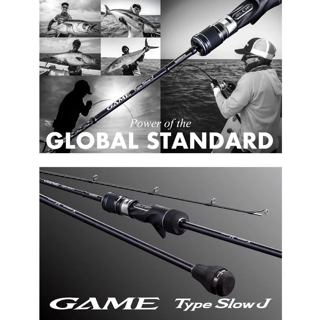SHIMANO 20 GAME TYPE SLOW J B66-5 Grip joint rod jig weight max
