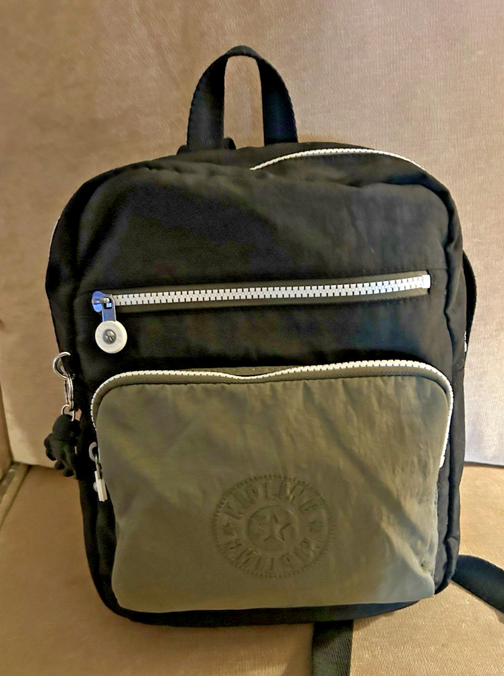 Kipling Seoul Small Tablet Backpack Green/Black  … - image 8