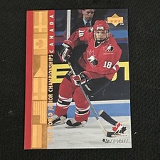 MIKE WATT Team Canada Rookie JR 1998 Upper Deck