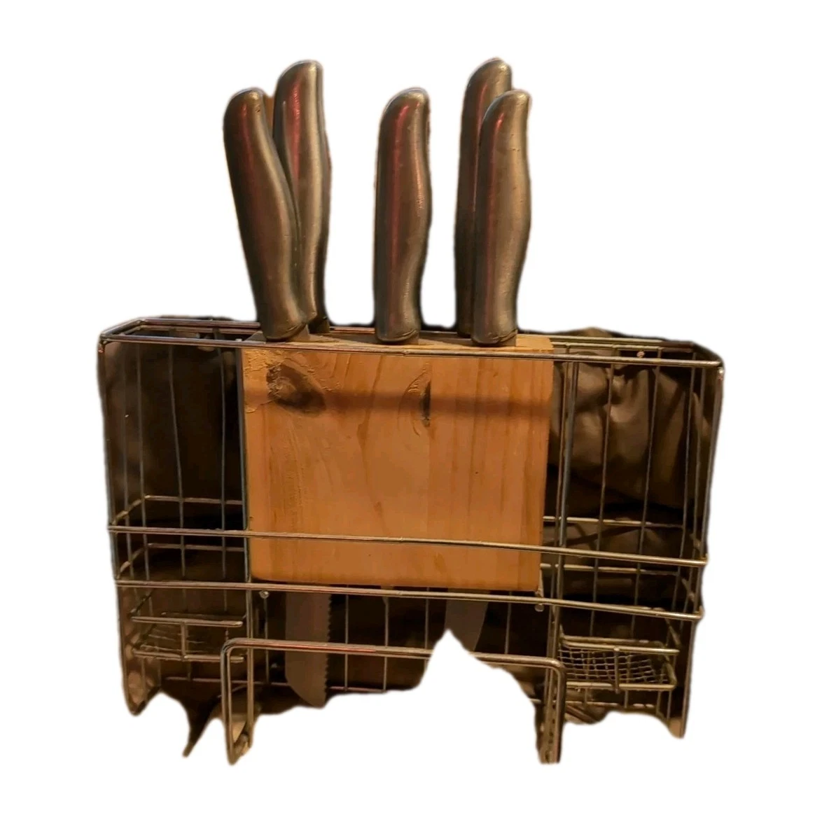 Imperial Collection Stainless Steel Knife 6-Piece Set with Knife Block
Opens in a new window or tab