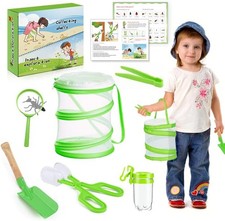 Caterpillars for Butterflies Kit 7 Pieces,Insect Mesh Cage, Caterpillar Enclosur