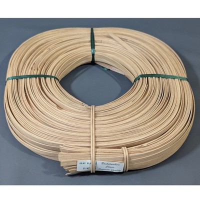 Basketmakers Choice 1/4 Inch Flat Reed Coil for Basket Weaving and Crafts