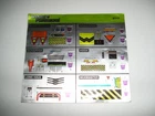 RARE NEW ORIGINAL VINTAGE TRANSFORMER G1 DEVASTATOR GIFTSET UNUSED STICKER DECAL