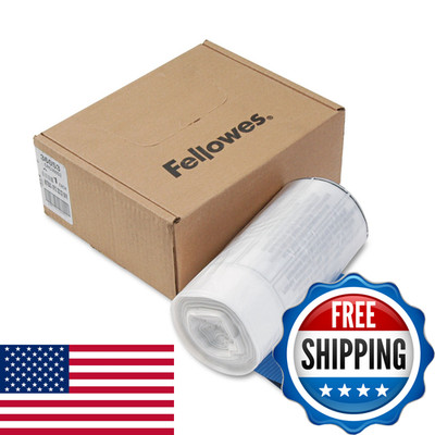 Fellowes 36053 Powershred Shredder Waste Bags For 90S 99Ci 99Ms Automax 200C