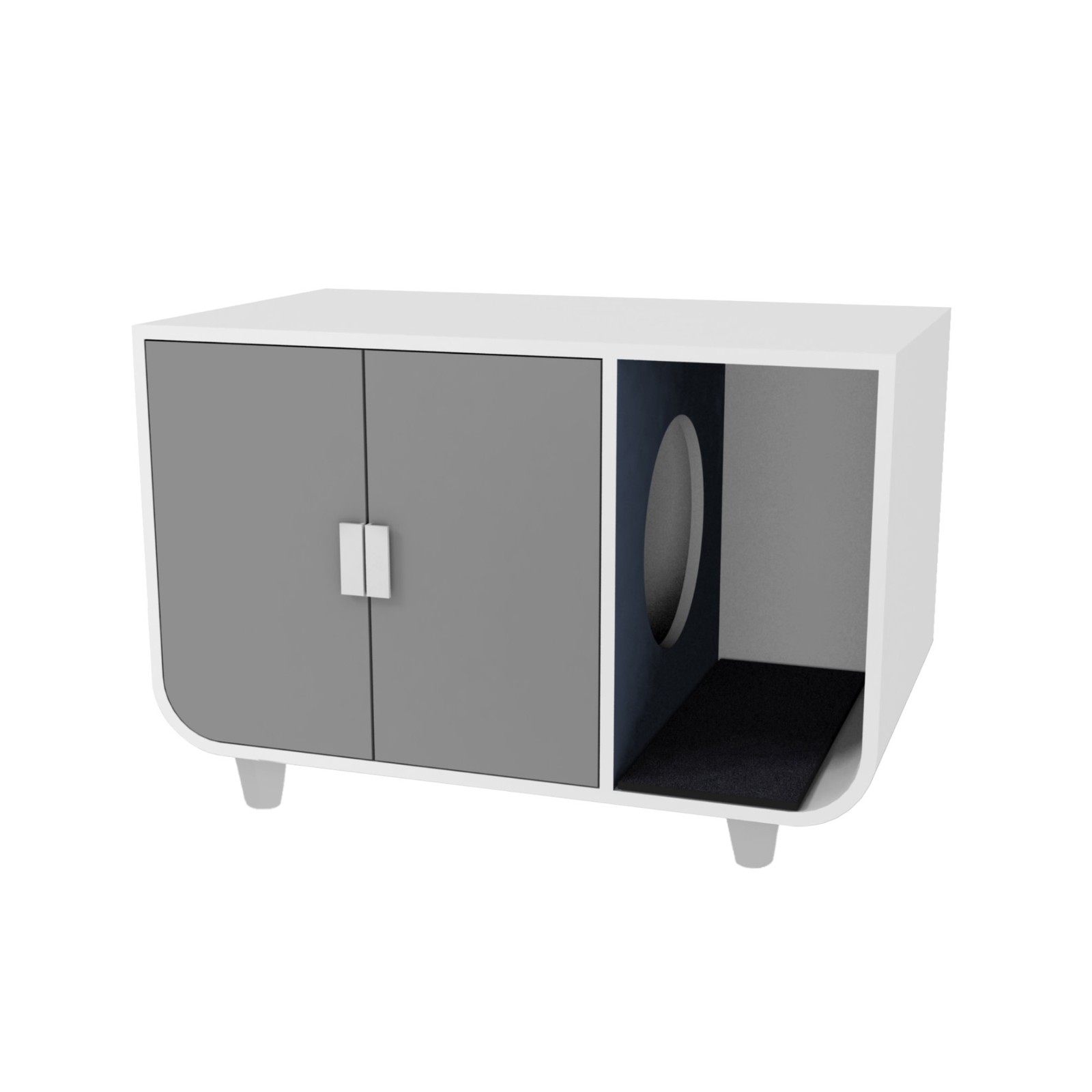 Enclosure And Side Table, Alpine