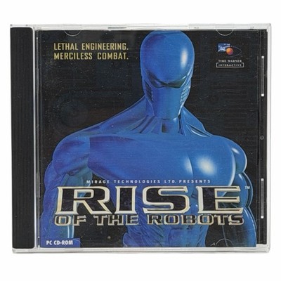 Rise of The Robots (PC, 1994) Game w/ Manual & Inserts Time Warner Interactive