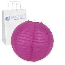 50 pcs 6" inch Chinese Paper Lantern - Fuchsia - Wedding Party Event gn