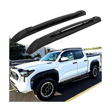 260lbs Aluminum Roof Rack Rails Cross Bars for 2024 2025 2026 Toyota Tacoma D...