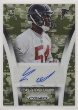 2014 Panini Prizm Auto Rookie Camo Prizm 63/150 Yawin Smallwood #AR-YS Auto 0a2