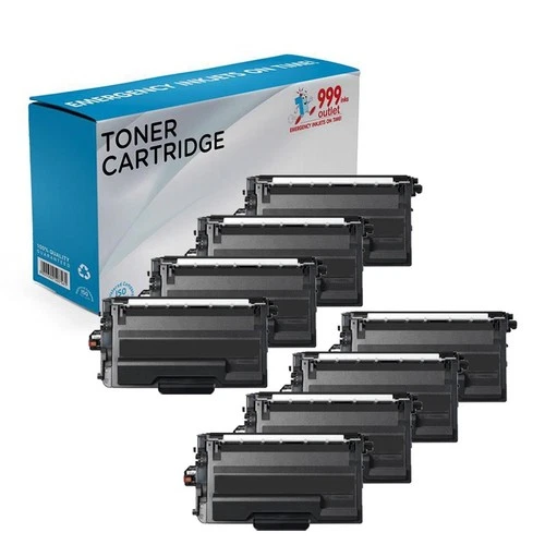 TN3600XL Compatible 8 Pack Black Toner fits for Brother TN3600XL HL-L5210DN L521
