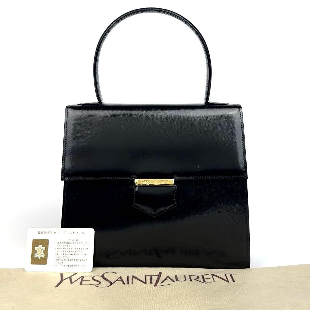 Borsa Yves Saint Laurent ottime condizioni manico superiore ferramenta oro pelle