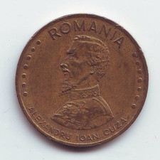 ROMANIA - 50 Lei 1991 - Brass plated steel • 5.9 g • ⌀ 26.1 mm