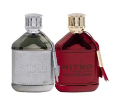 Dumont Nitro Red Intensely + Elixir Extrait de Parfum 3.4oz Combo Set