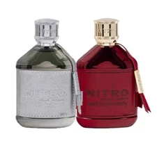 Dumont Nitro Red Intensely + Elixir Extrait de Parfum 3.4oz Combo