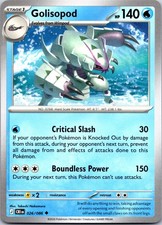 Golisopod 026/086 Uncommon Chaos Rising Pokemon Near Mint