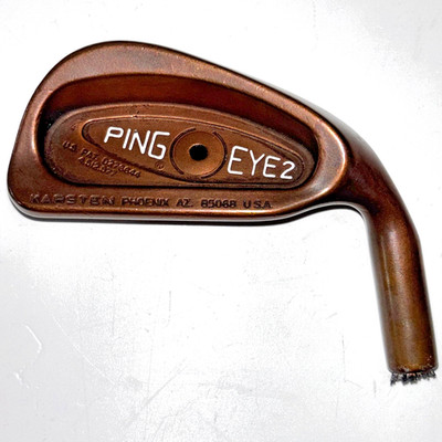 Ping Eye 2 - 5 Iron Beryllium Copper (BeCu) Black Dot RH As Is NEEDS Repair Rare