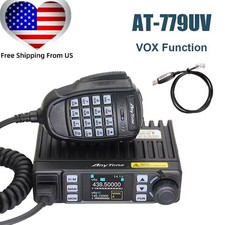 AnyTone AT-779UV Dual Band Amateur Radio 500 Channels 20W Walkie Talkie  USB