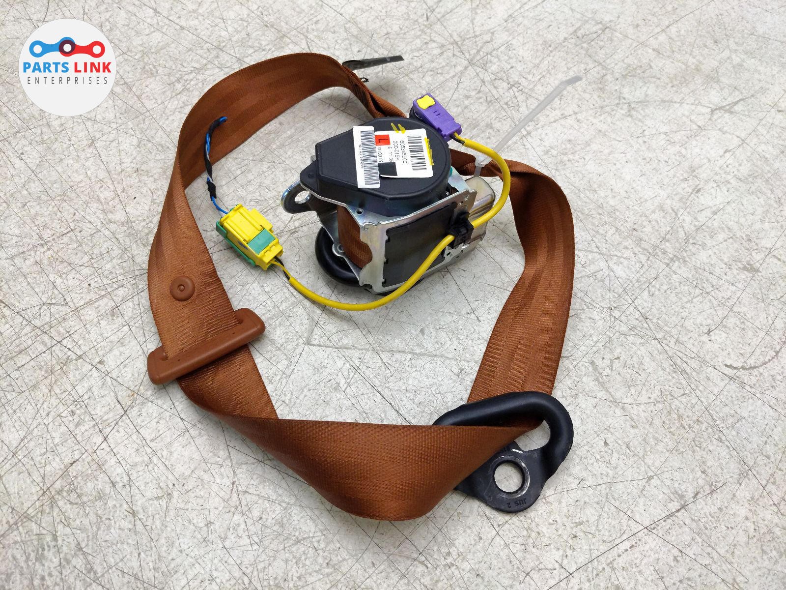 2006-12 BENTLEY CONTINENTAL FLYING SPUR REAR LEFT SEATBELT RETRACTOR SEAT BELT