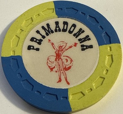 1966 DEL WEBB'S PRIMADONNA CLUB $2.50 CASINO CHIP RENO NEVADA
