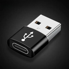 3 PACK USB C 2.0 Type C Female to USB 2.0 Type A Male Port Converter Adapter NEW