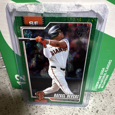 Topps 2026 Series 1 Rafael Devers Giants #219 Green Rainbow Foil SN /99