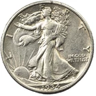 1934-P Walking Liberty Silver Half Dollar 50c Almost Uncirculated AU+