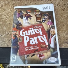 Disney Guilty Party Wii CIB w Manual NTSC E Multiplayer 2006 TESTED