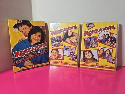 Roseanne: Season 1 DVD Complete Set 4 Discs Episode 1-23 + Extras W/ Case + Box
