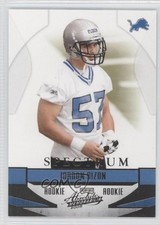 2008 Playoff Absolute Memorabilia Rookie Spectrum Black 81/100 Jordon Dizon 0b2