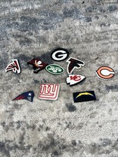 nfl Croc Charms 10 Piece Set