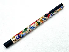VINTAGE c1989 PARKER VECTOR BAROQUE OR ROCOCO PATTERN SAMPLE ROLLERBALL PEN