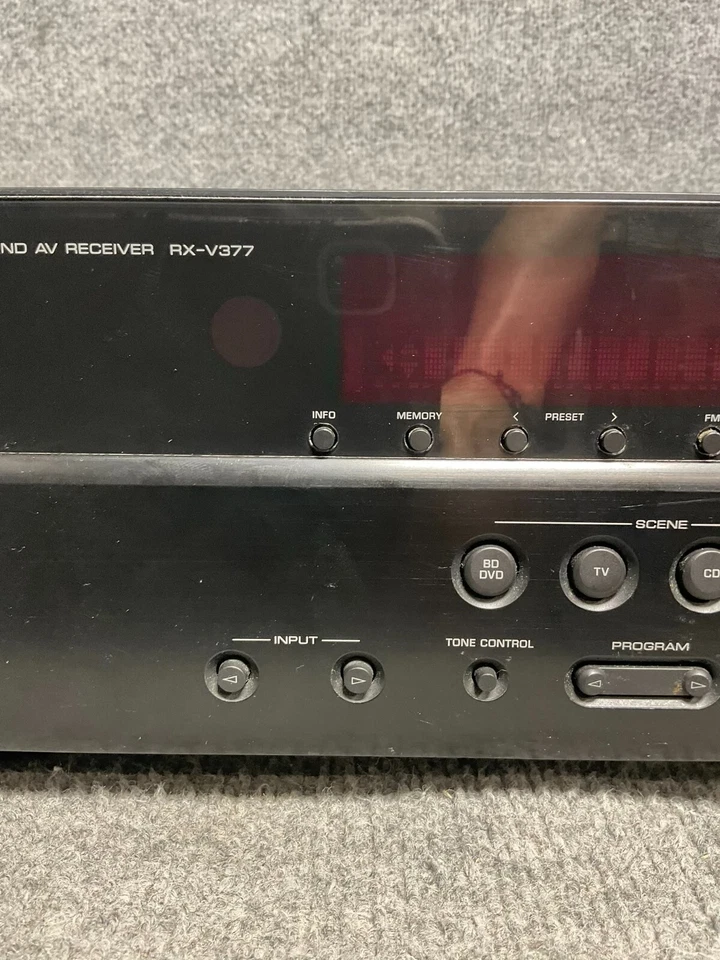 Yamaha RX‑V377 Receiver 🛠️ 5.1 Ch Cinema DSP – For Parts Only ⚠️ - Image 3 of 4