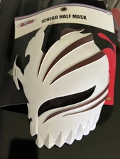 BLEACH Shonen Jump Ichigo Hollowfication Half Mask Cosplay Props SPIRIT Ages 14+