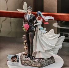 Eren Jaeger Mikasa Ackerman Wedding Resin LC Studio Statue 37cm