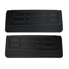 Door Panel Black Pair Standard Interior Mustang 1971-1973