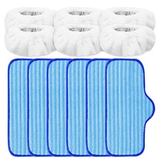 Reusable Microfiber Pads Compatible with Dupray Neat Steam Cleaner Replacemen...
