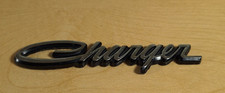 1972 73 74 Dodge Charger Metal Rear Deck Trunk Lid Stick On Emblem Oem 3680687