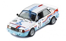 ixo models RAC408C 1/43 ŠKODA 130L #21 P. SIBERA - P. GROSS RALLYE BOHEMIA 1988
