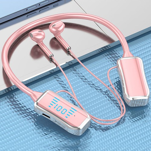 Bezprzewodowy zestaw słuchawkowy Słuchawki Opaska na szyję Słuchawki Mikrofon do iPhone LG Samsung Bluetooth - Zdjęcie 27 z 28