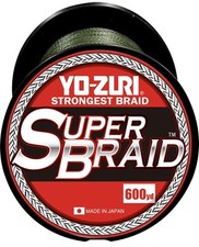  1 Yo-Zuri SuperBraid Dark Green 20lb - 600 Yard Spool  NEW UN-Opened 