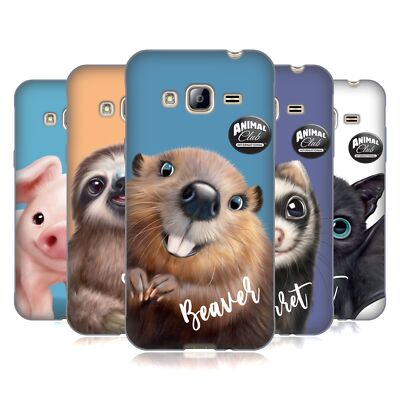 ANIMAL CLUB INTERNATIONAL GESICHTER SOFT GEL HANDYHÜLLE FÜR SAMSUNG HANDYS 3