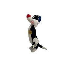 Looney Tunes Sylvester Cat 11.5 in Tall Police officer Cop Hat Badge Plush Stuff