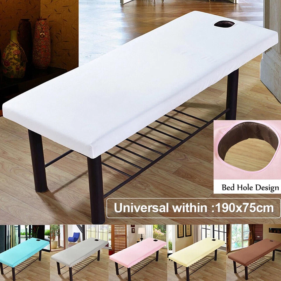 2pcs Massage Bed Cover Fitted Sheet Beauty Massage Table Fitted Cover Spa Salon - image 2 of 4