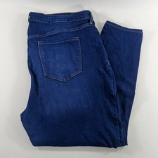 Old Navy Rockstar Skinny Blue Denim Jeans Womens Size 18 Regular