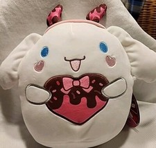 NEW Squishmallows 8" Plush Sanrio Hello Kitty Valentine 2024 "Cinnamoroll"