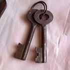 Vtg Colorado State Penitentiary Padlock & Keys Heavy Metal Jailhouse Prison Lock — photo 3