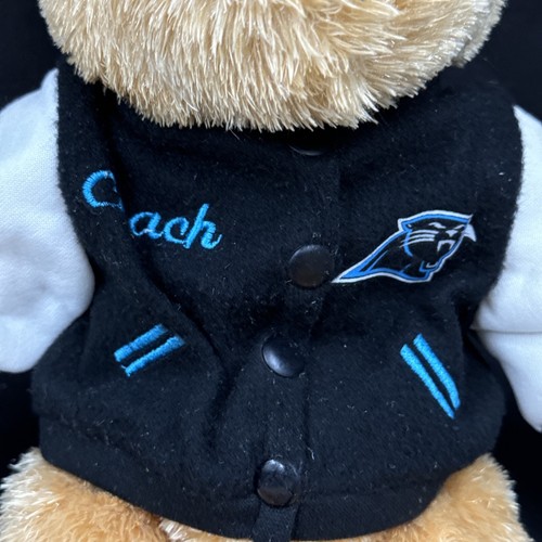 Jacksonville Jaguar Coach Mascot Teddy Bear NFL Stuff Plush Jacket Vintage 13” - Picture 3 of 8