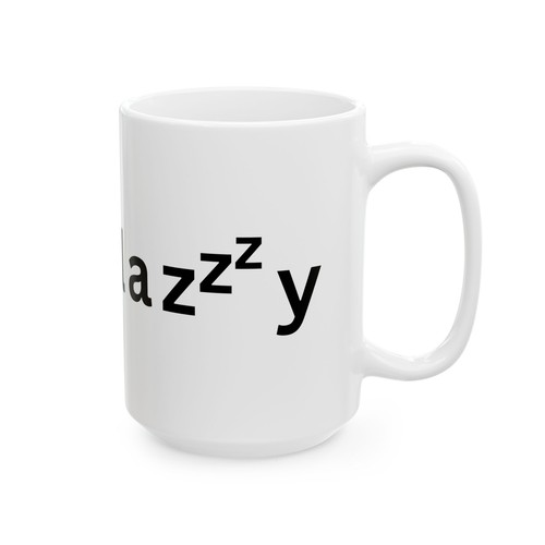 Taza de café Lazzzy - Taza de té de diseño minimalista (11 oz, 15 oz), hecha en EE. UU. - Imagen 9 de 9