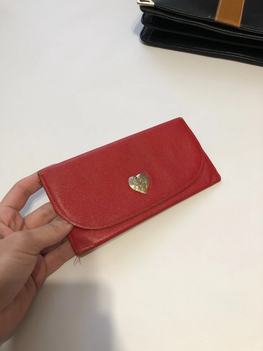 Vintage Yves Saint Laurent Heart Wallet Сlutch | eBay