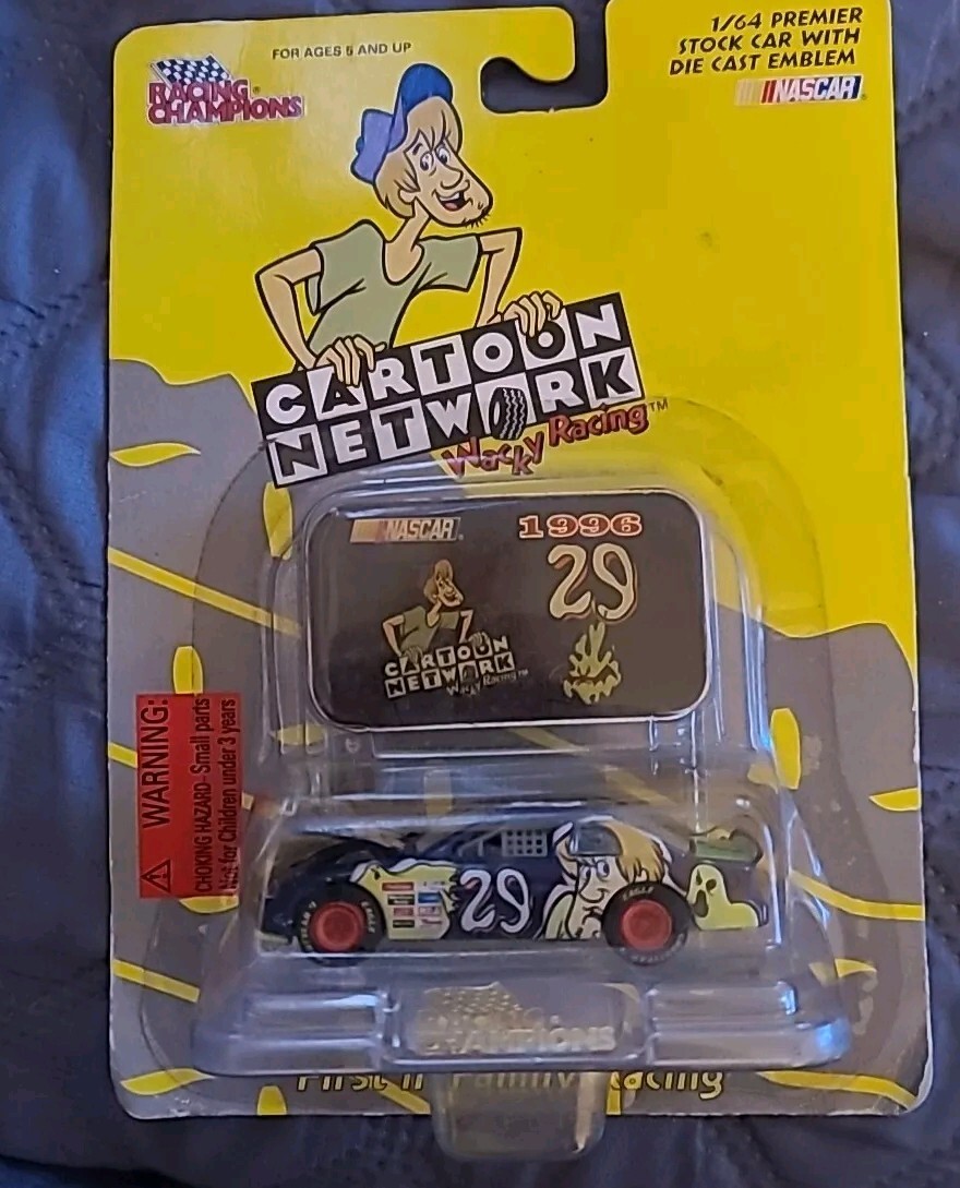 1996 Cartoon Network Scooby Doo #29 Wacky Racing 1/64 Diecast Car